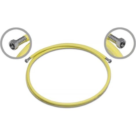 Gasflexschlauch FF 300 cm UNI EN 15266 für Haushaltsgeräte