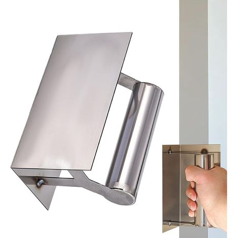 Outil d'angle pour Placo,Outil Béton Acier Inoxydable Truelle à Béton (1/5)
