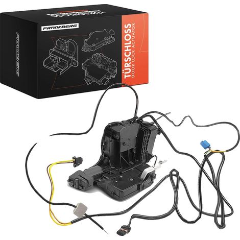 Serrure de porte, compatible avec MERCEDES-BENZ CLK C209 A209, fonctionnement électrique, installation avant gauche, 10 contacts de connecteur, sans cylindre (1/5)
