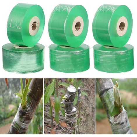 Kit de greffage 4 pièces : Film de greffage léger, adhésif, ruban d'élagage et de réparation — Pour le greffage de plantes, les espèces arboricoles et les barrières de protection (1/5)