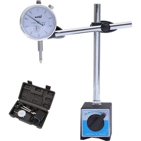 Indicateur numérique impérial, base magnétique puissante, ensemble métrologie précision, utilisation imprimante 3D, automobile, laboratoire, tour, atelier bois, menuiserie, voiture (1/5)