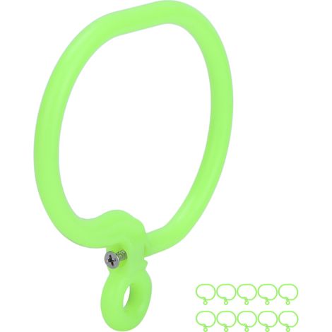 Anneau nasal en plastique pour vache, ajustable, pour élevage bovin et volaille (1/5)