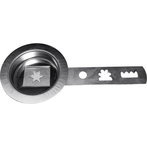 Embout Biscuits Spritz Taille 5 - Accessoire Hachoir Viande - Acier - 5 Formes - Pâtisserie Maison (1/2)
