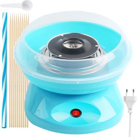 Machine À Barbe À Papa, Cotton Candy Machine, Machine À Bonbons En Coton, Électrique Candy Floss Maker 450w Avec Accessoires Pour Anniversaire Diverses Fêtes Facile À Utiliser Et À Nettoyer (1/5)