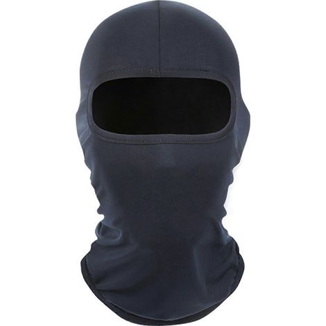 Cagoule unie, protection du visage pour le ski, la pêche et l'équitation en extérieur, cache-cou rafraîchissant, protection intégrale contre le vent (1/5)