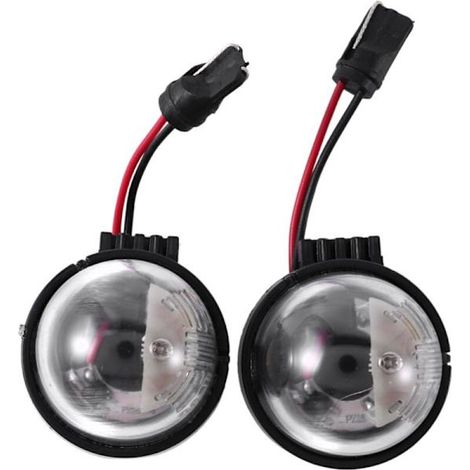 Weiße LED-Kennzeichenbeleuchtung hinten, kompatibel mit Vitara Burgman Tokaideso Halogenscheinwerfern. (1/5)