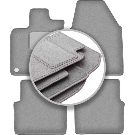 Tapis de voiture gris pour : Nissan Qashqai I J10 (large) crossover (2007-2013) (1/5)