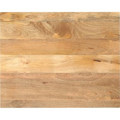 Tischplatte 90x80x3,8 cm Rechteckig Massivholz Mango