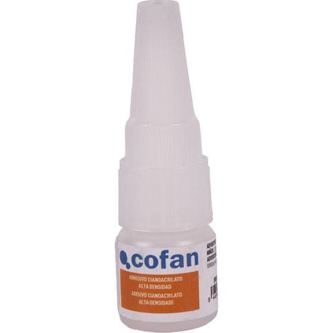 Adhesivo cianoacrilato de alta viscosidad instantáneo color transparente (3g) (1/4)