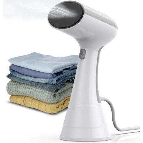 Défroisseur vapeur portable pour vêtements, vapeur haute température 150 ℃/302 ℉, 1000 W, chaleur rapide 20 s, élimine les plis pour la maison, le bureau et les voyages (1/4)