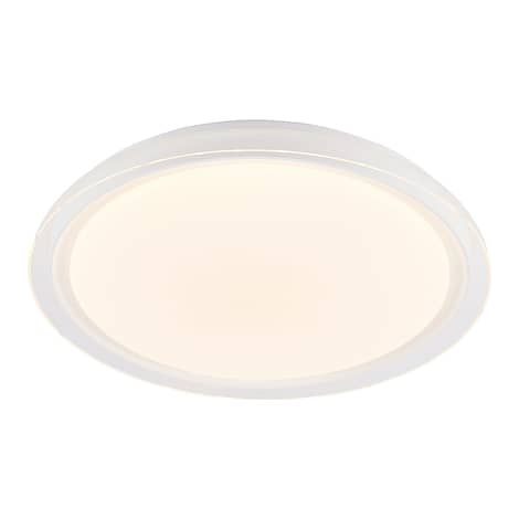 [NEUWERTIG] B-Ware Lindby Deckenleuchte Deckenlampe Led Weiß Cct Dimmbar Fernbedienung Nachtlicht