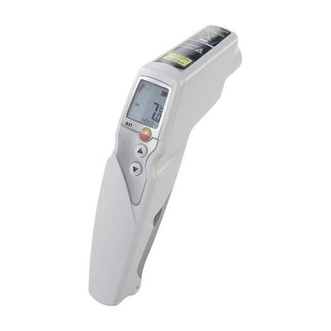 Testo 831 Termometro Infrarosso Preciso 30:1 Portata 1,2m (1/3)