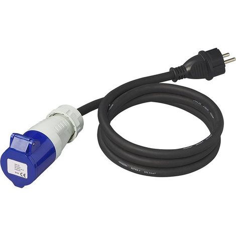 Cavo adattatore 150cm 3x2,5mm² da spina Schuko a CEE (1/5)