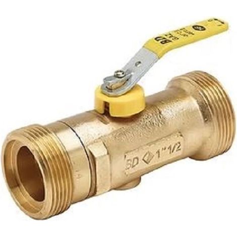 Robinet d'arrêt gaz Banides 1"1/4 22013025 - 1/4 tour, modulable 0,5 bar (1/2)