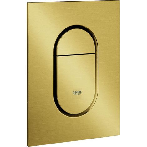 Plaque actionnement des toilettes GROHE Arena Cosmopolitan S 37624 2-M./Start&Stopp or brillant geb