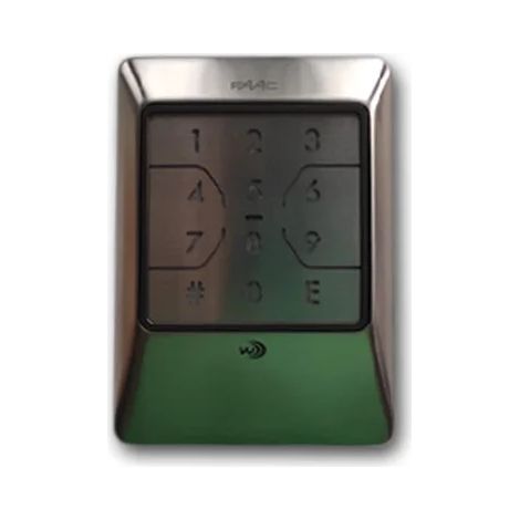 FAAC XKP W 868 Acciaio INOX 404038 Tastiera Numerica Radio Wireless 868 Mhz