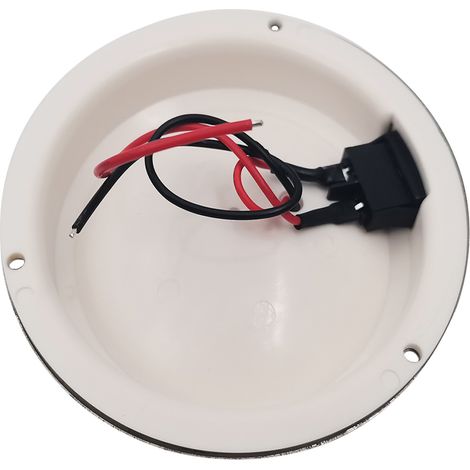 Plafonnier, luminaire marin à bouton-poussoir, visserie en nylon et acier inoxydable, lampe à levier manuel, accessoires de yacht en gros, LED 3/4/5 pouces - 4 pouces, dessus sans vis - 1 (1/4)
