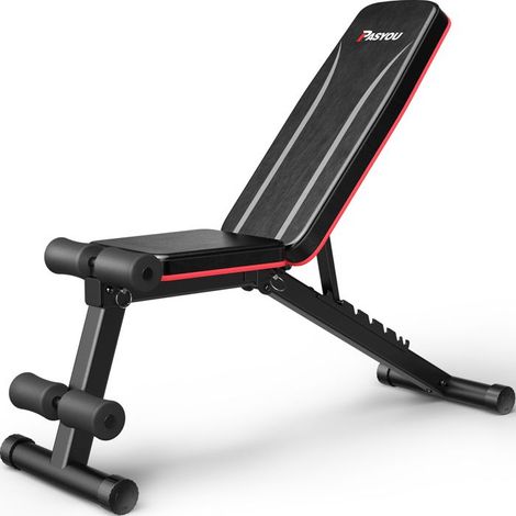 Hantelbank - PASYOU - PA300 - Faltbar 7 in 1 - Mehrere Positionen - 230 kg
