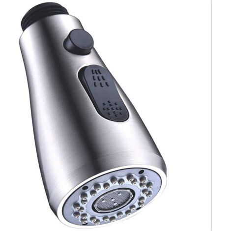 Douchette à main rétractable pour robinet d'évier de cuisine, mitigeur de douchette à main de remplacement pour WC pour robinet de lavabo ou Uni (1/5)