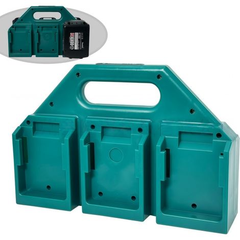 Support de batterie pour outils 18 V – Rack compact organisant efficacement 6 batteries – Organiseur d'outils gain de place (1/5)