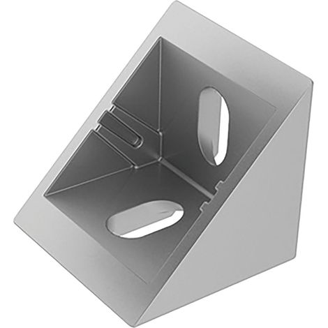 Fath Eckwinkel flach 40x40 Item System für Aluprofile und Flächenelemente mit Nut 8, Zinkdruckguss pulverbeschichtet (1/5)