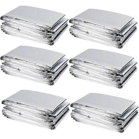 Lot de 6 grand High argent Reflective Mylar film High Reflectivity Keep Warm Perfect pour plante Growth Marathon (1/5)