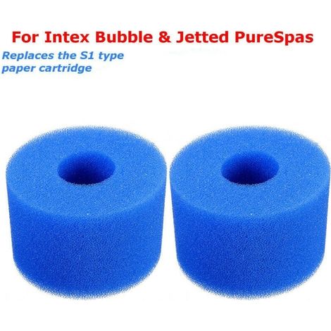 6 cartouches filtrantes réutilisables et lavables pour spa Intex Pure S1-AquaForge