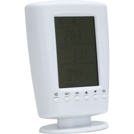 Prise thermostatique sans fil intelligente, minuterie multifonctionnelle pour la maison, thermostat électronique numérique automatique, norme européenne 230 V (1/5)