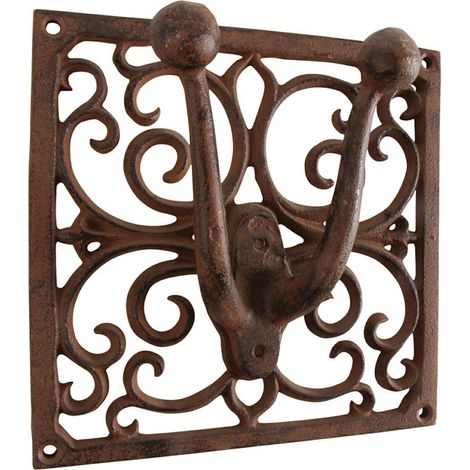 Manico decorativo in ghisa da 17 cm