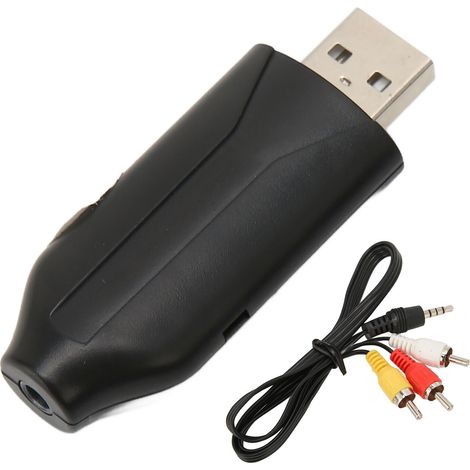 Adaptateur de Capture Vidéo RCA USB vers AV pour Windows, Carte d'Acquisition Multifonction (1/5)