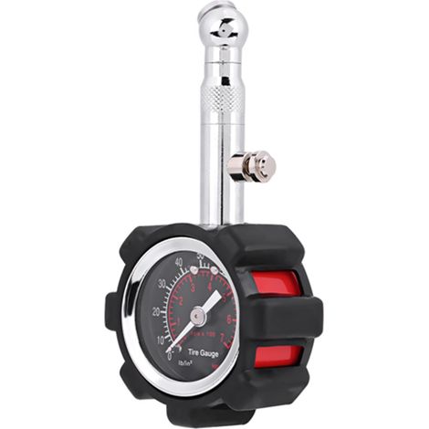 Manomètre manuel à main 0 - 100PSI jauge testeur pression pneu voiture camion moto vélo (1/5)