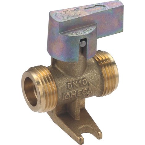 Noyon & Thiebault – Vanne d'arrêt mâle pour gaz Butane et Propane – Filetage 20x150 – Sécurité verrouillage – Utilisation phase gazeuse uniquement - M20x150