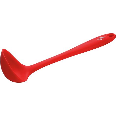 Cucharón de silicona Kuchenprofi Trend, 28 cm, rojo