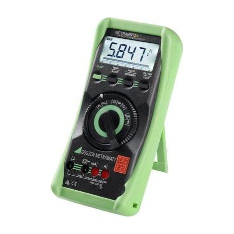 Gossen Metrawatt METRAHIT 2+ multímetro digital negro verde