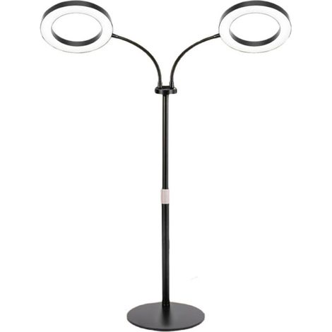 Vollspektrum-LED-Pflanzenlampe für Zimmerpflanzen, einstellbare Beleuchtung mit 72 LEDs, dimmbare Helligkeitsstufen, 3/9/12-Stunden-Timer für Zimmerpflanzen (1/4)