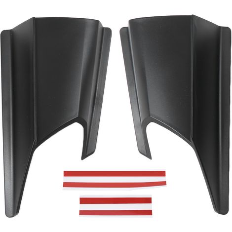 Aileron arrière modifié pour moto, compatible avec Honda ADV150 2019-2021, noir. (1/5)