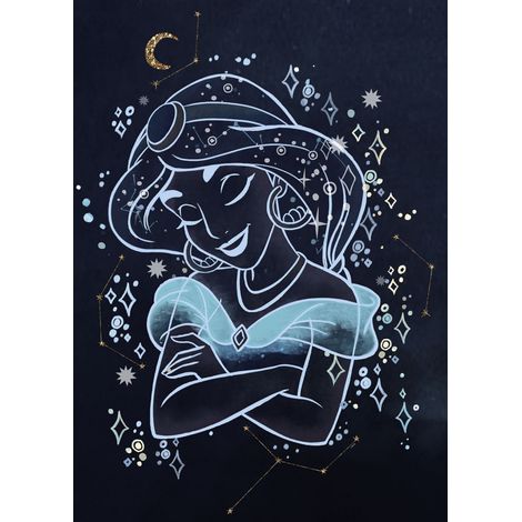 Poster Disney Aladdin - Jasmine rêveuse 40 cm x 50 cm (1/4)