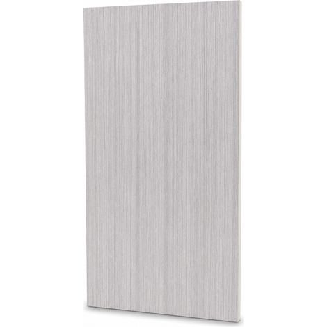 Pannello murale adesivo in legno impermeabile per cucina grigio bianco 90 cm (1/5)