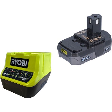 Ryobi RC18120-120 Batterie-Kit-Ladegerät 18V ONE+ 1x2,0 Ah (1/5)