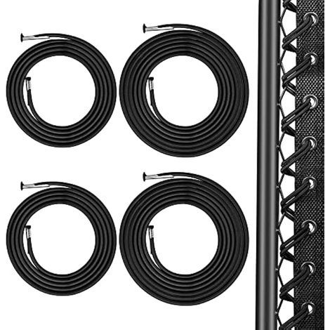 4 Pieces Replacement Elastic Rope for Zero Gravity Chair, Universal Replacement Rope Replacement Shoelaces Repair Tool for Relaxer Chair, Lounge Chair