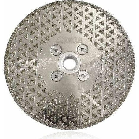TAISHENGDA-Disque Diamant 125mm Lame de Scie électroplaqué Double Face pour Coupe et Meulage Pierre Granit Marbre Tuile (1/5)