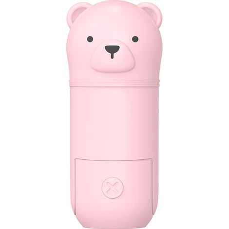 LAN BDD Ventilateur de poche, petit ventilateur, mini ventilateur portable, ventilateur brumisateur, ventilateur pliable USB silencieux, ventilateur personnel pour bureau/voyage (rose)