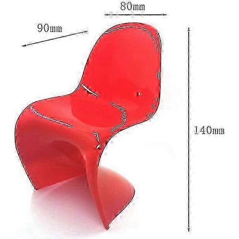 Chaises de salle à manger en plastique cristal, modèle nonchalant HK814 (1/5)