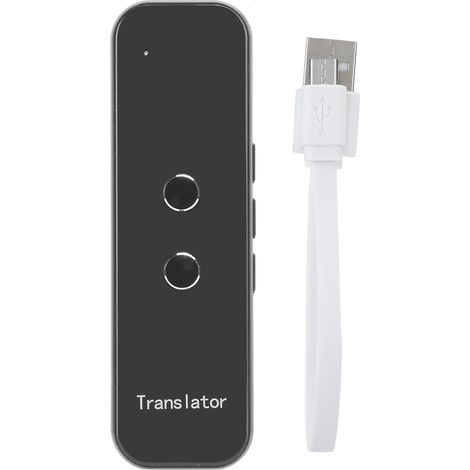 Traducteur Vocal Bluetooth Multilingue Intelligent G6 Portable pour Apprentissage (1/5)