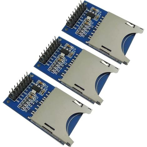 Lot de 3 modules de lecteur de carte SD SPI SD lecteur de socle (1/5)