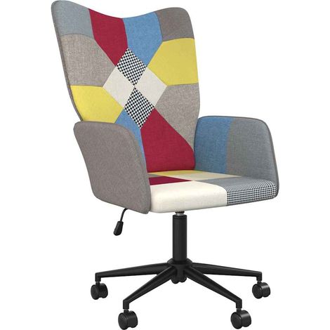 Maison Exclusive - Relaxsessel Patchwork Stoff (1/5)