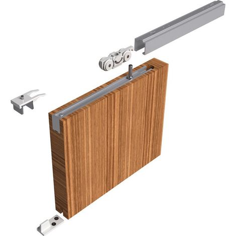 Sistema de corredera 73 Me-A 2100mm EV1 anodizado.HLT ab 35mm completo.910-1100mm Wm.HELM