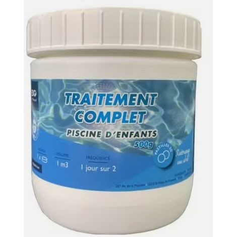 Traitement Complet Piscine Enfants Gonflables Tubulaires - 100 Pastilles 5g - Edg by Aqualux (1/3)
