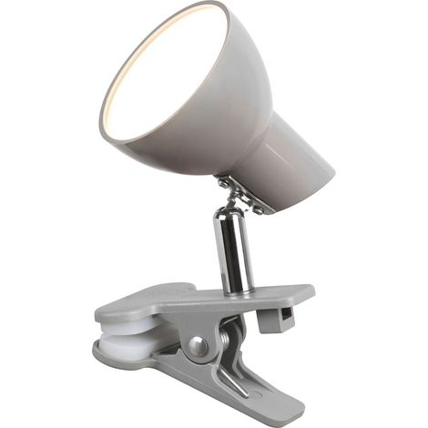 Lampe nuit pince grise LED 5W 3000K Noah 1480 Rabalux (1/4)