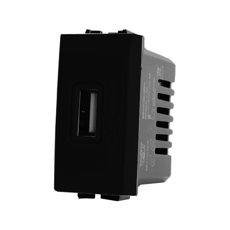 Mapam ART presa USB T1 compatibile Bticino Living International 5V 2Ah- 829N